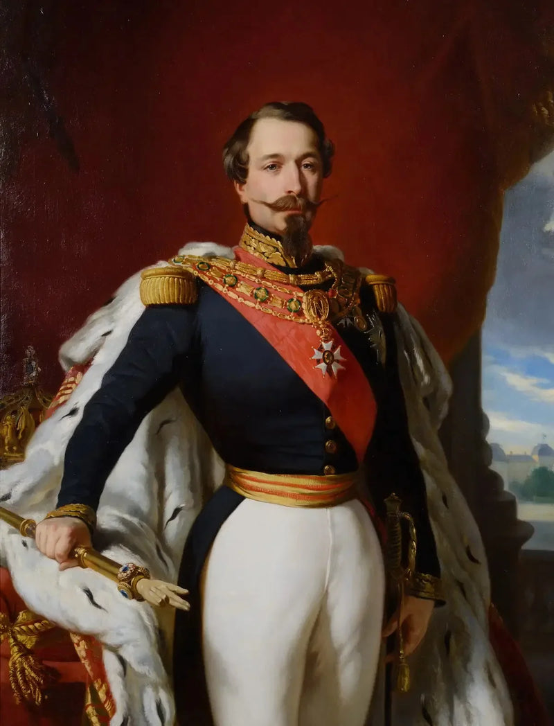 Retrato oficial de Napoleón III - Franz Xaver Winterhalter