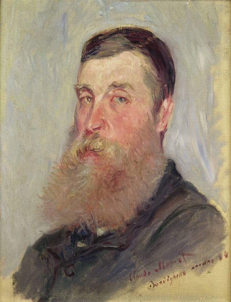 Retrato de un pintor inglés, Bordighera W886 - Claude Monet