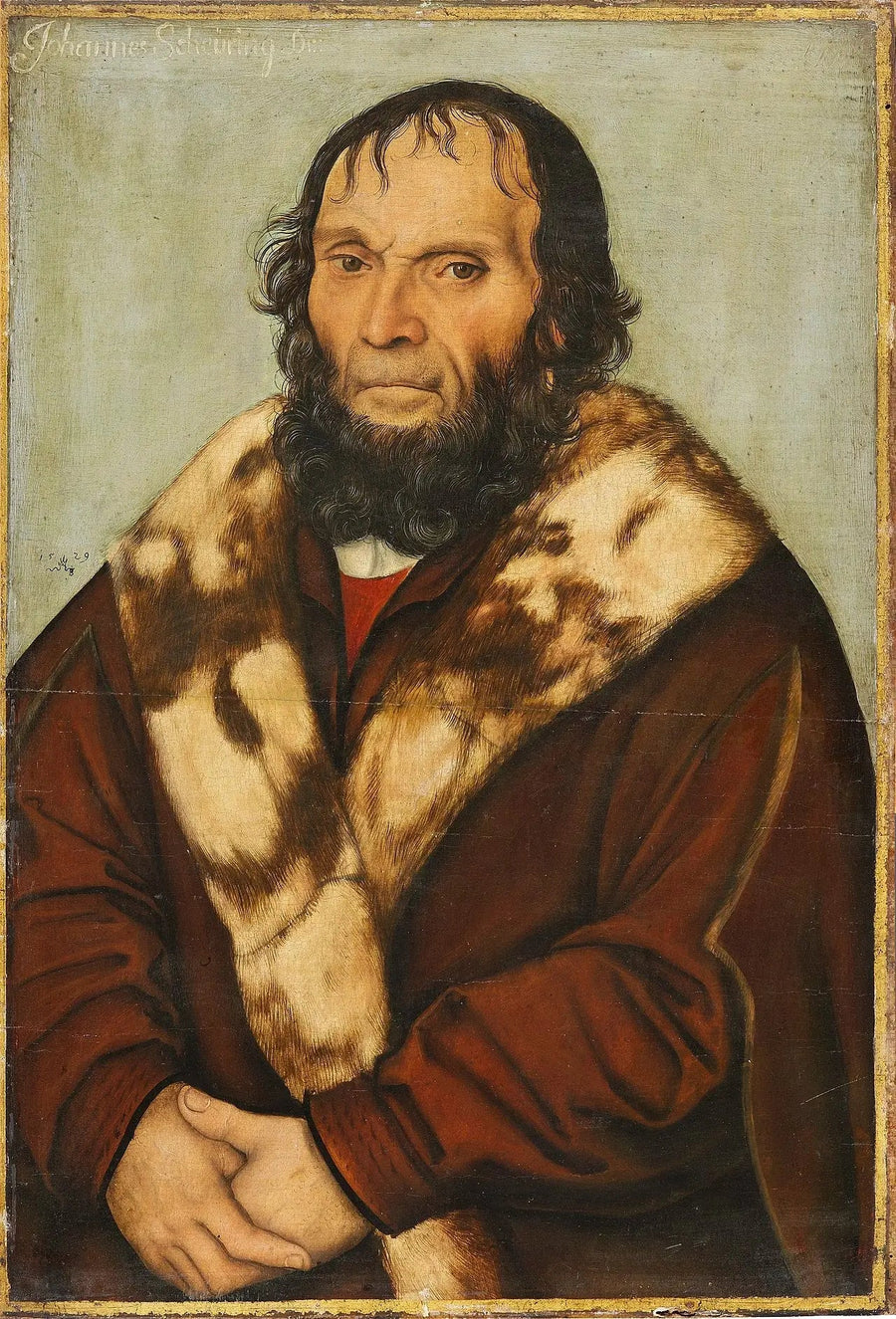 Retrato póstumo del Dr. J. Scheyring - Lucas Cranach el Viejo