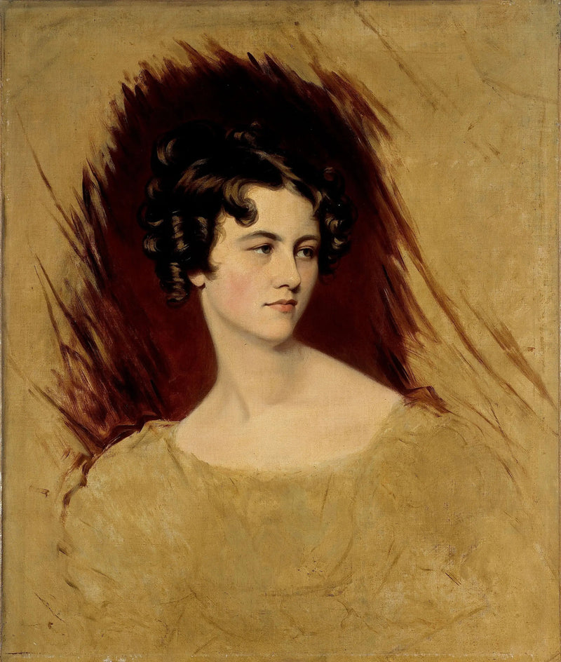 Retrato presuntivo de la princesa Clémentine de Metternich - Thomas Lawrence