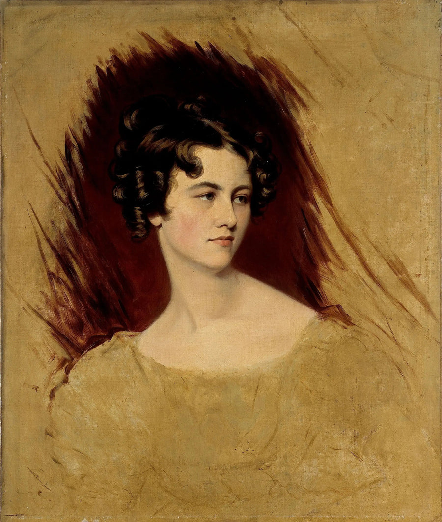 Retrato presuntivo de la princesa Clémentine de Metternich - Thomas Lawrence