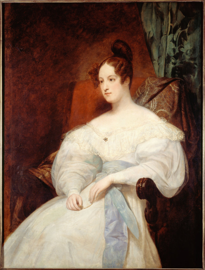 Retrato presuntivo de la princesa Louise de Orleans - Ary Scheffer