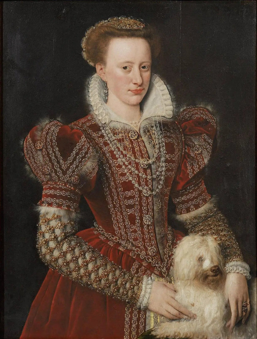 Retrato presunto de Margarita de Francia (1553-1615) - François Clouet