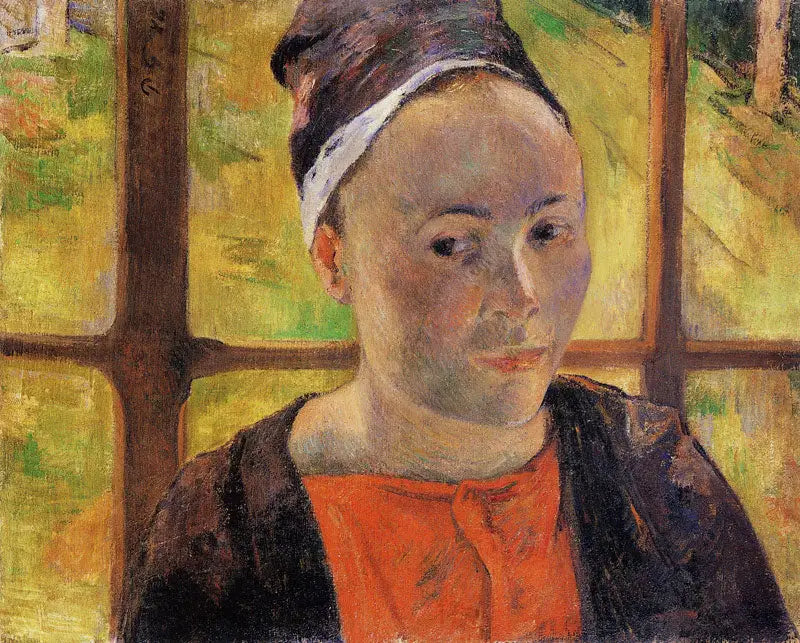 Retrato presuntivo de Marie Lagadu - Paul Gauguin