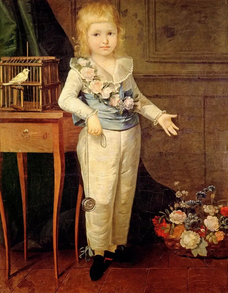 Retrato de la presunción de Luis XVII - Élisabeth Vigée Le Brun