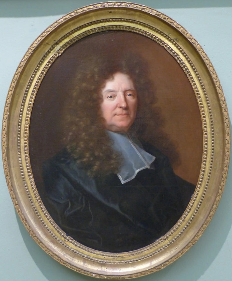 Retrato presunto de Carlos de Parvillez - Hyacinthe Rigaud