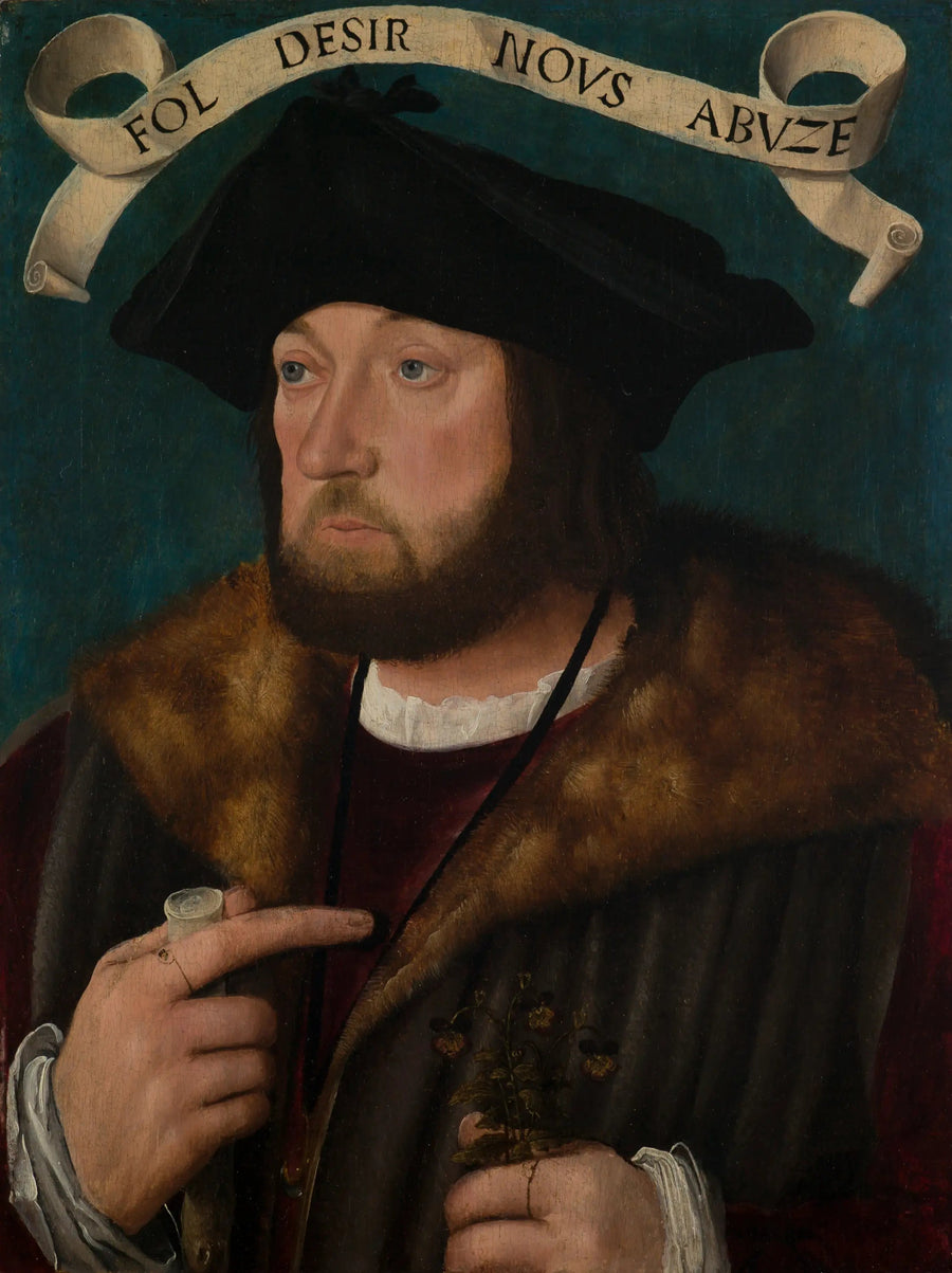 Retrato presunto de Guillermo Gouffier - Jean Clouet