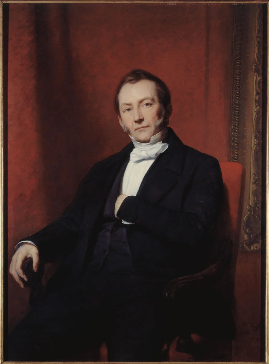 Retrato presunto de Jean Abraham Nottebohm - Ary Scheffer
