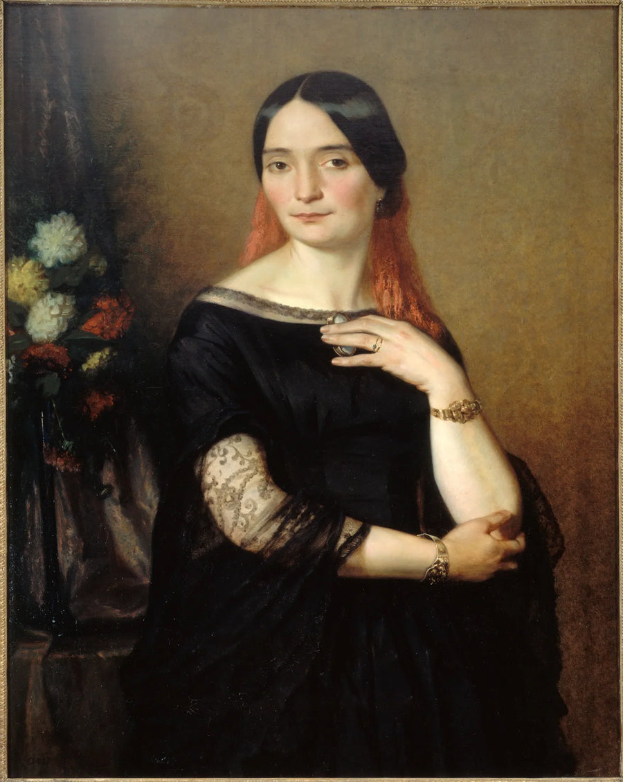 Retrato presunto de Señorita Mars - Ary Scheffer