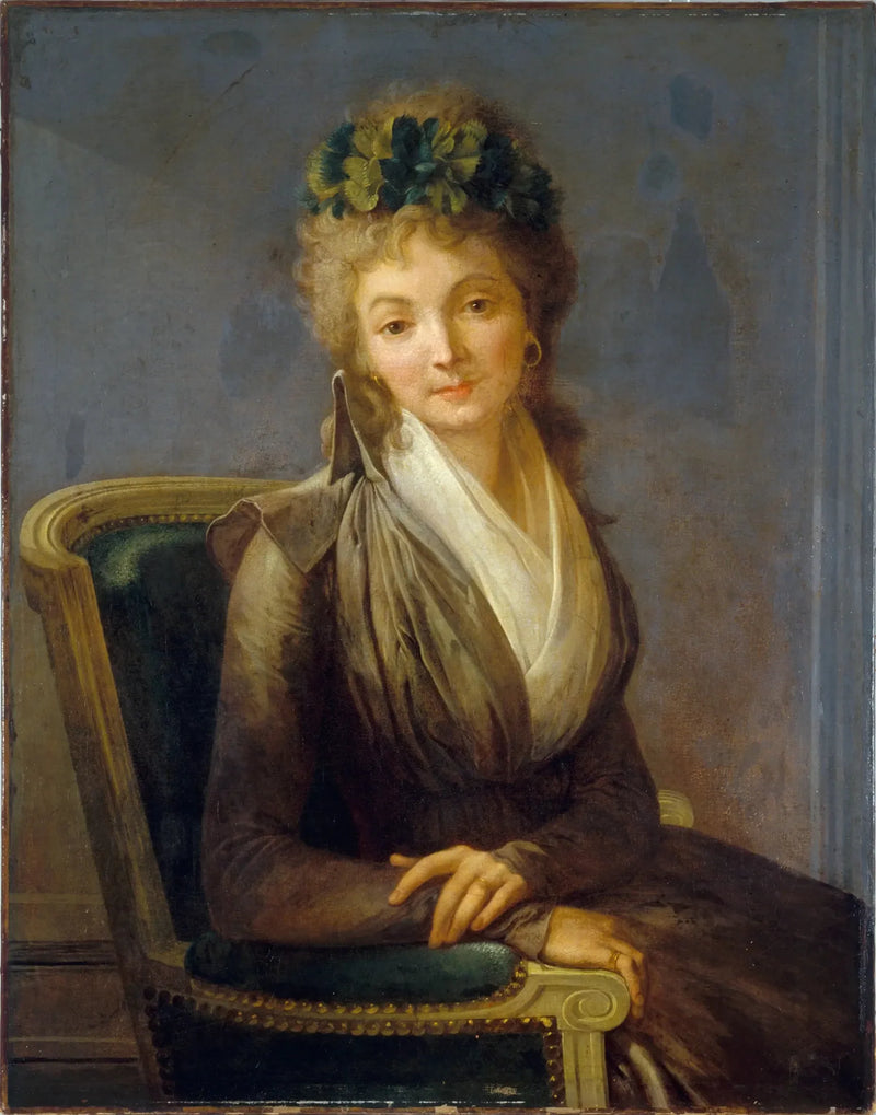 Retrato presunto de Lucile Desmoulins (1771-1794) - Louis-Léopold Boilly