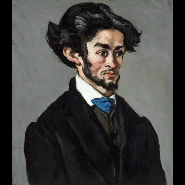 Retrato romántico - Paul Cézanne