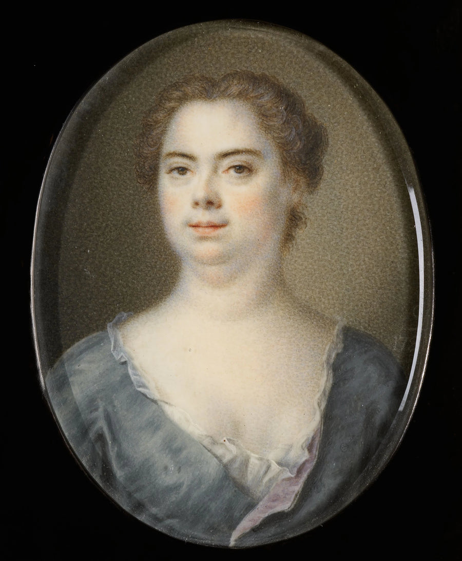 Portrait de son épouse Esther Winter - Balthasar Denner