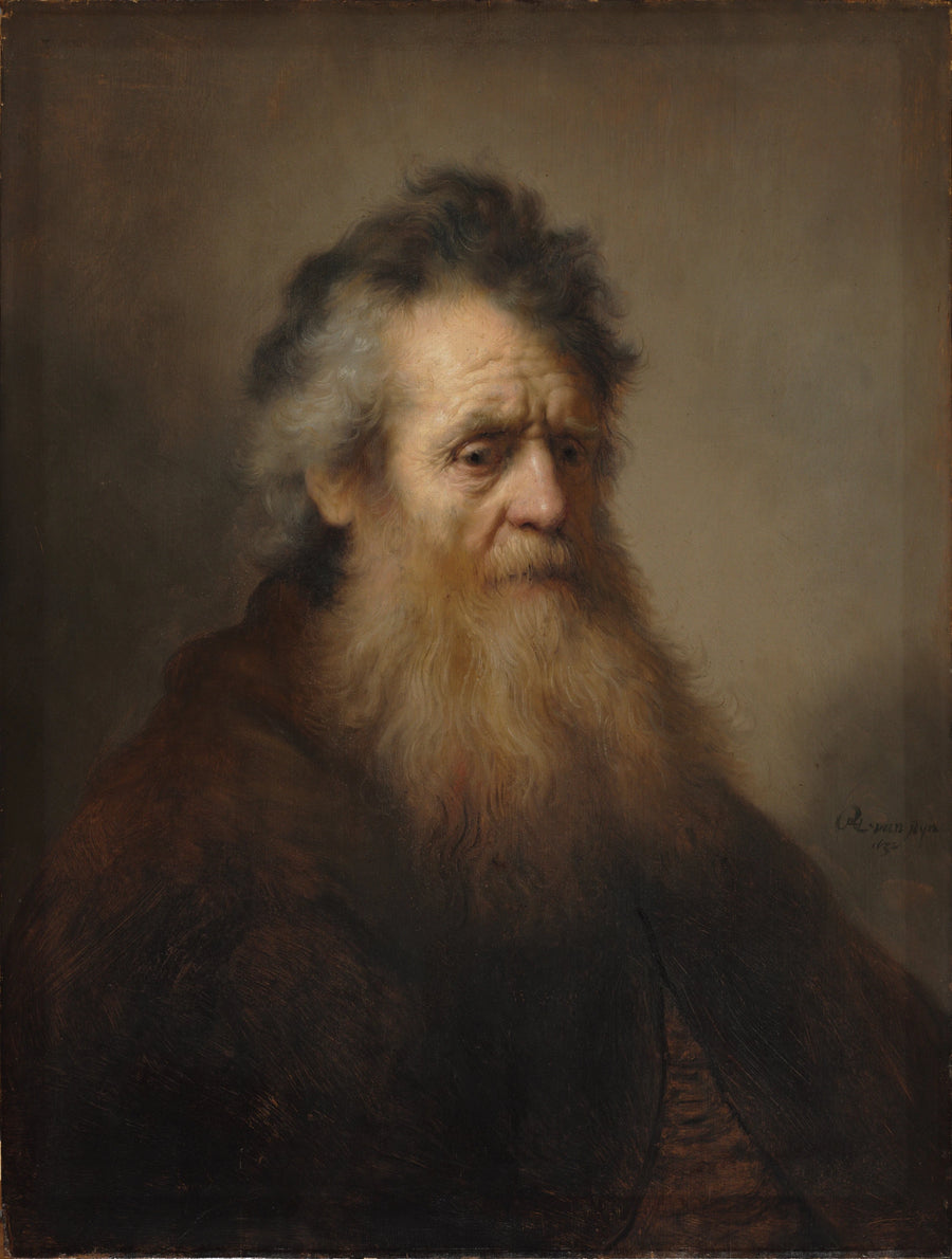 Retrato de un hombre anciano - Rembrandt