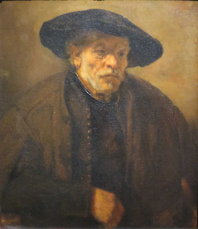 Retrato de un hombre anciano. - Rembrandt