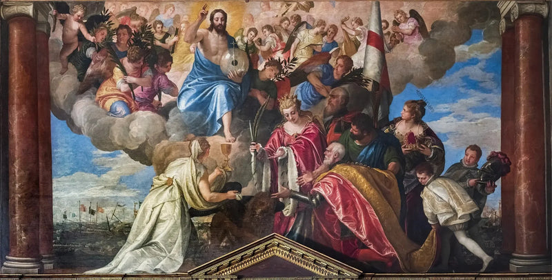 Retrato votivo del duque Sebastiano Venier - Paul Véronèse