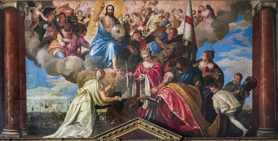 Retrato votivo del duque Sebastiano Venier - Paul Véronèse