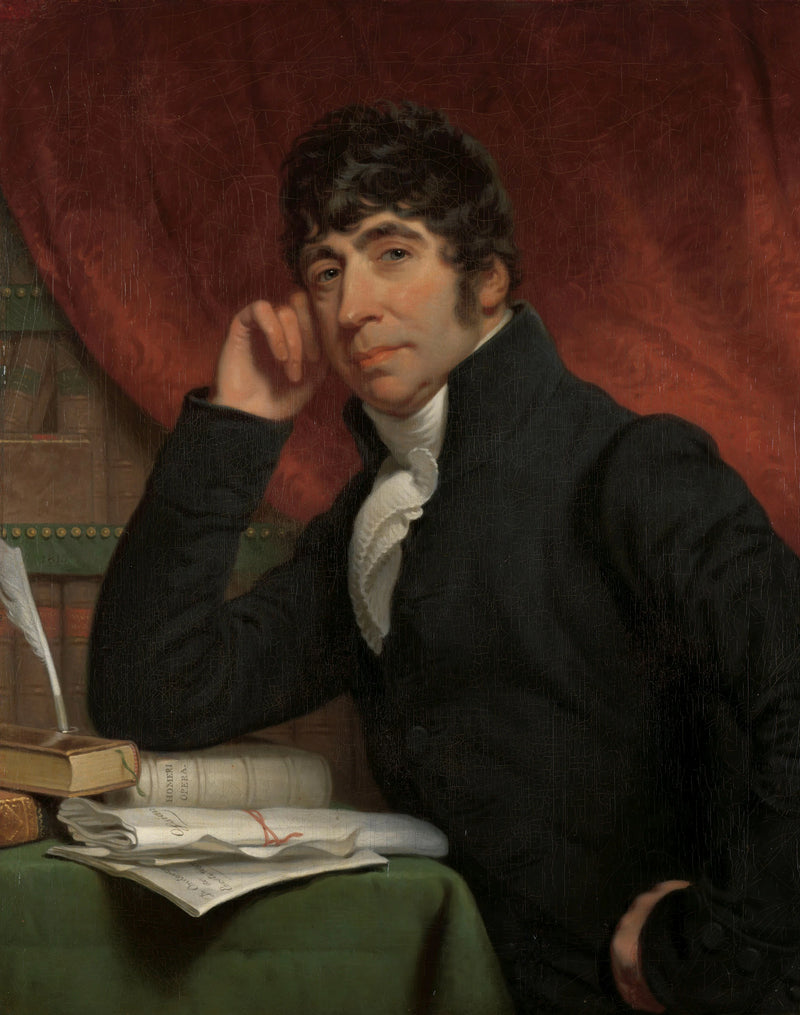 Portrait de Willem Bilderdijk - Charles Howard Hodges