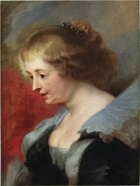 Retrato de Hélène Fourment (1614-1673), después de 1630 - Peter Paul Rubens