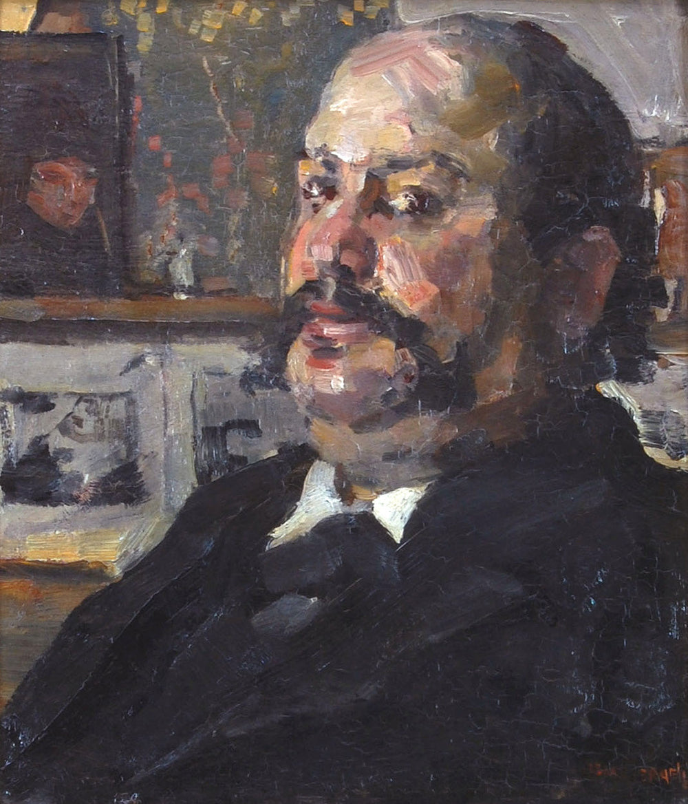 Portret van dr. H.J. Samson - Isaac Israëls image 1 reproduction réalisée par Alpha Reproduction