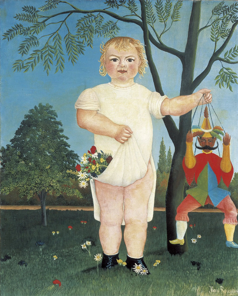 ¡Para celebrar al bebé! - Henri Rousseau