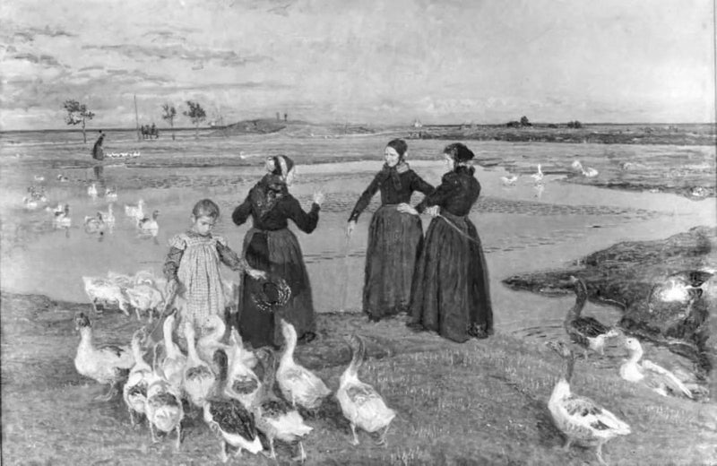 En cuanto al resto, no lo haré. Dragär. Koner, Lille Pige y Gäs ved Stranden - Viggo Johansen