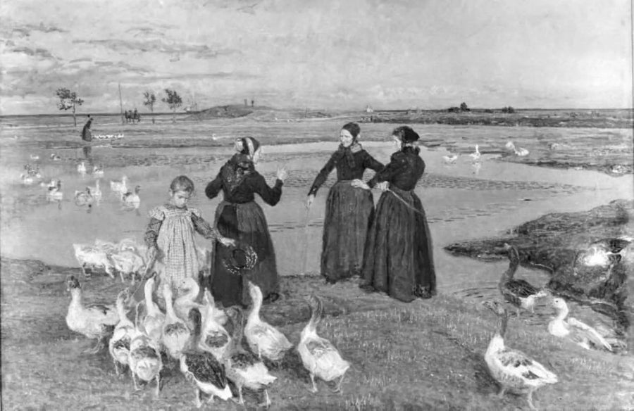 En cuanto al resto, no lo haré. Dragär. Koner, Lille Pige y Gäs ved Stranden - Viggo Johansen