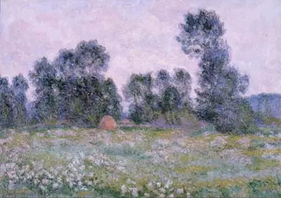 Pradera en Giverny - Claude Monet