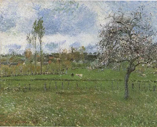 Pradera de Eragny - Camille Pissarro