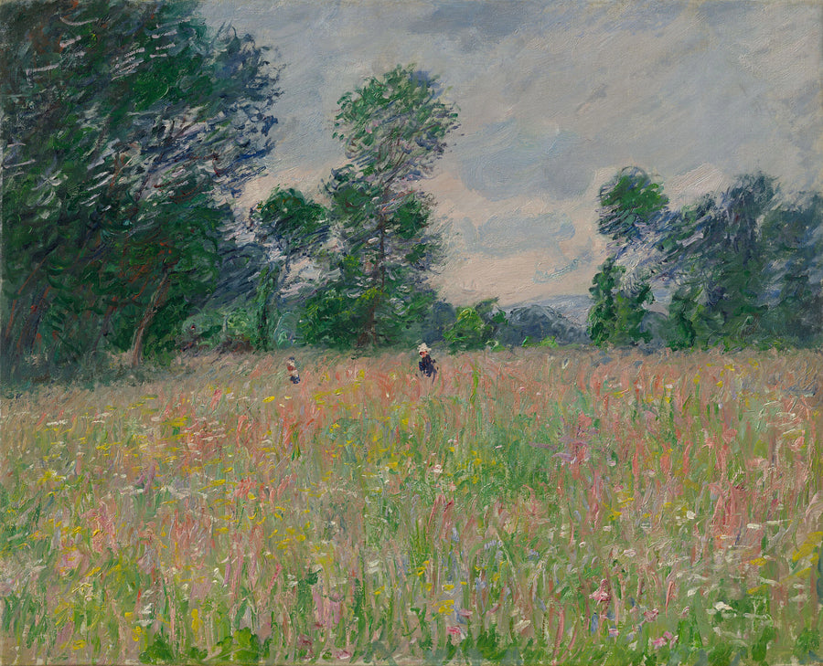 El prado de flores W996 - Claude Monet