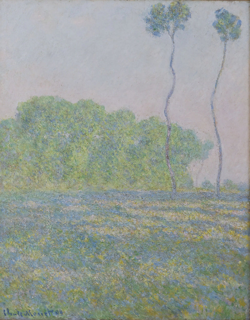 Pradera en Giverny W1368 - Claude Monet
