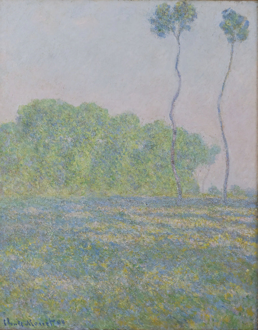 Pradera en Giverny - Claude Monet