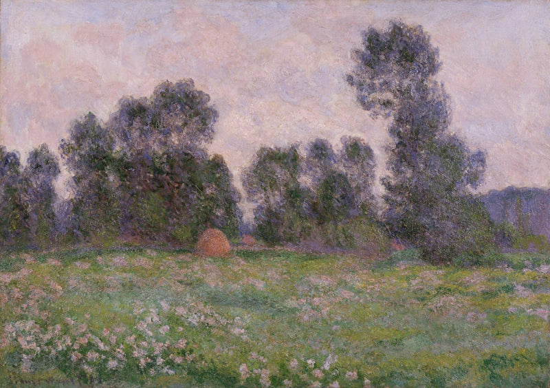 Pradera en Giverny W1247 - Claude Monet