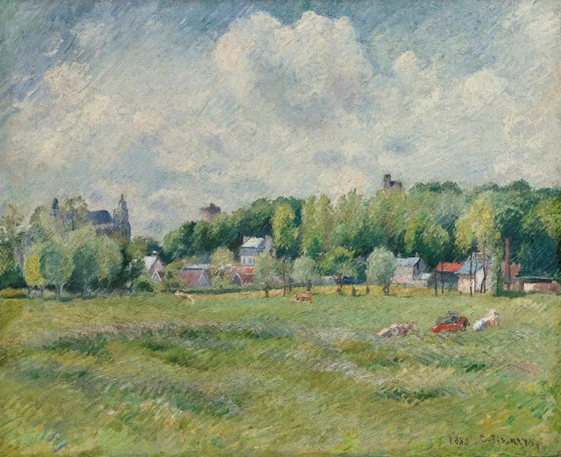 Praderas en Gisors - Camille Pissarro