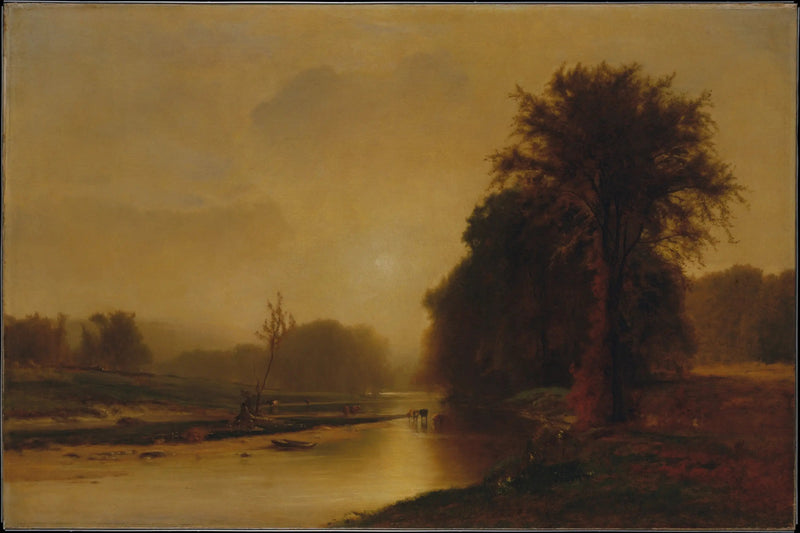 Praderas de otoño - George Inness