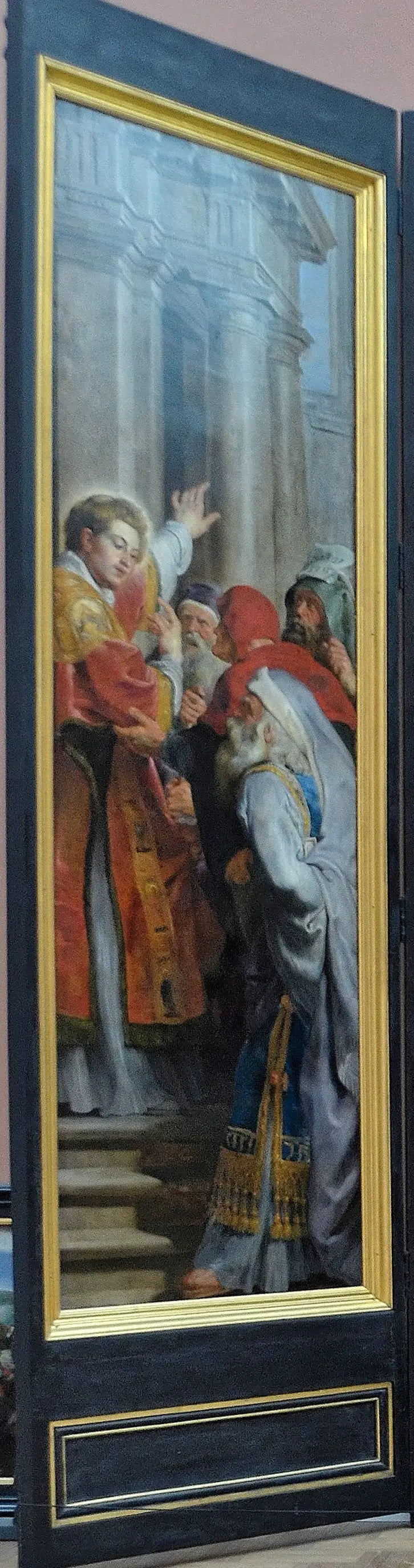 Predicación de san Esteban - Peter Paul Rubens