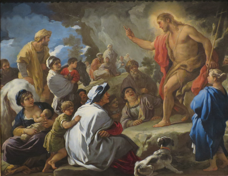 Predicación de san Juan Bautista - Luca Giordano