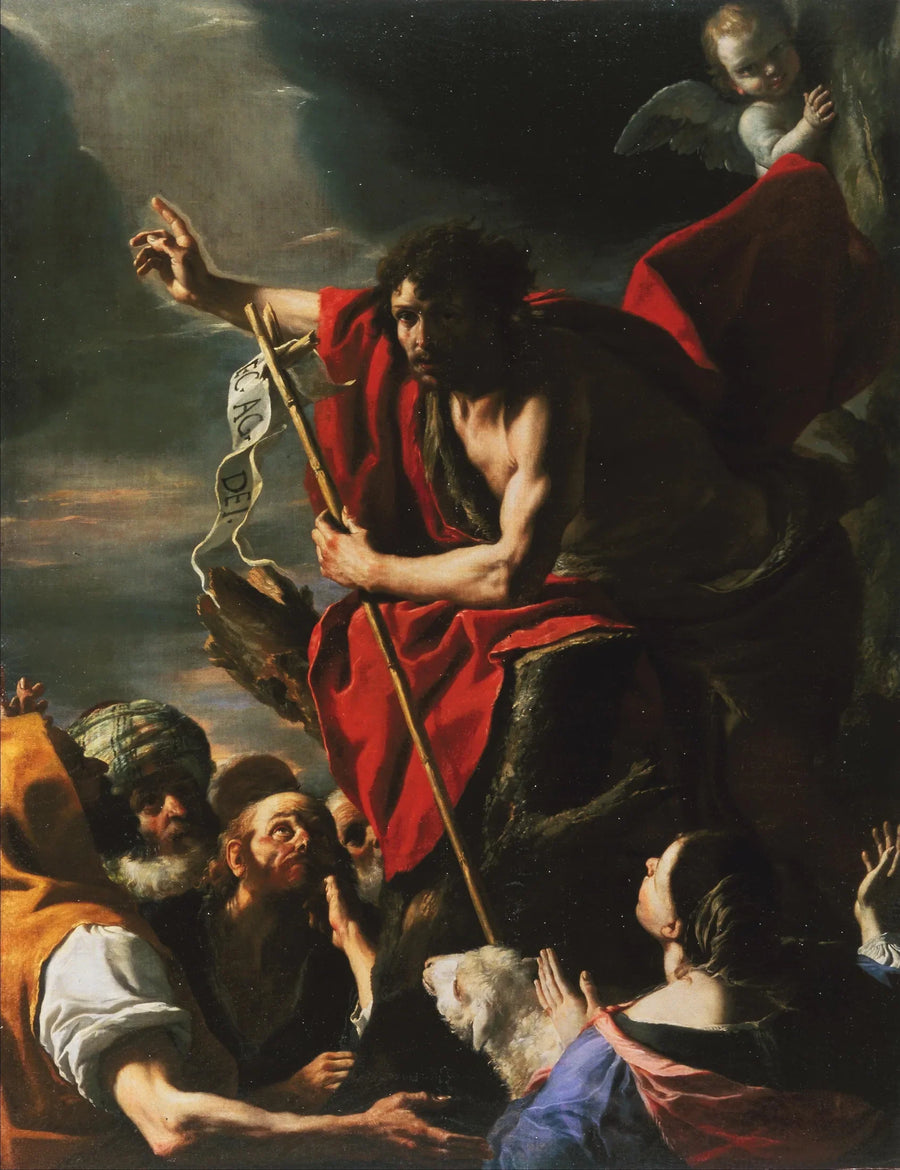 Predicación de san Juan Bautista - Mattia Preti