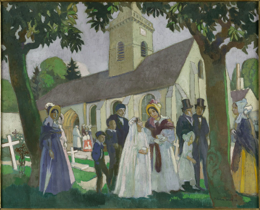 Primera comunión de Léopoldine en Fourqueux - Maurice Denis