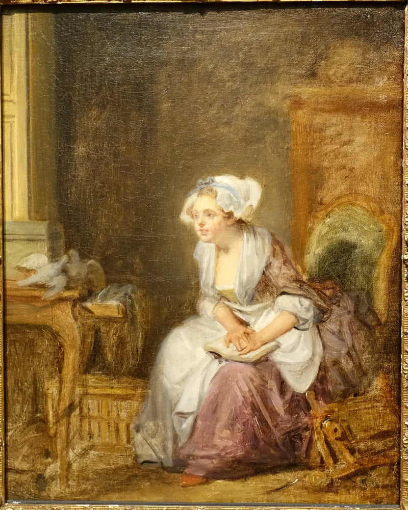 Primera lección de amor - Jean-Baptiste Greuze