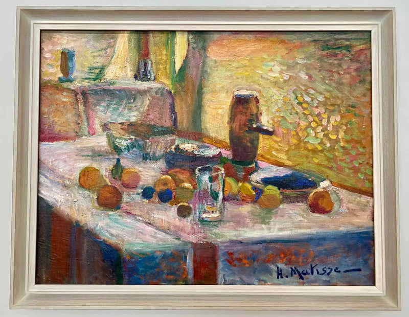 Primera naturaleza muerta naranja - Henri Matisse