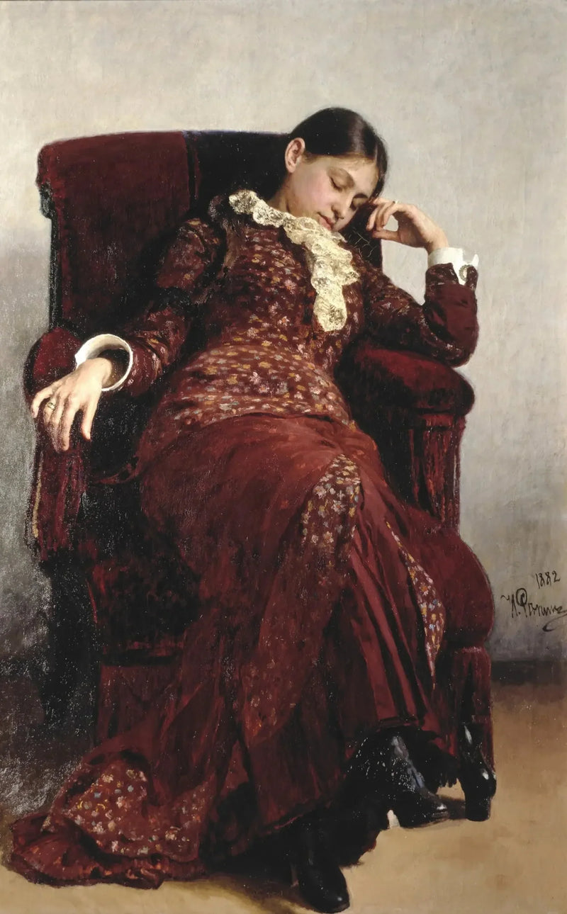 Tomar descanso - Ilya Repin
