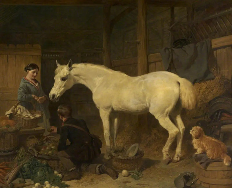 Preparación para el mercado - John Frederick Herring, Sr.