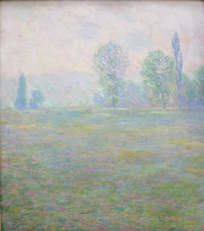 Prados en Giverny - Claude Monet