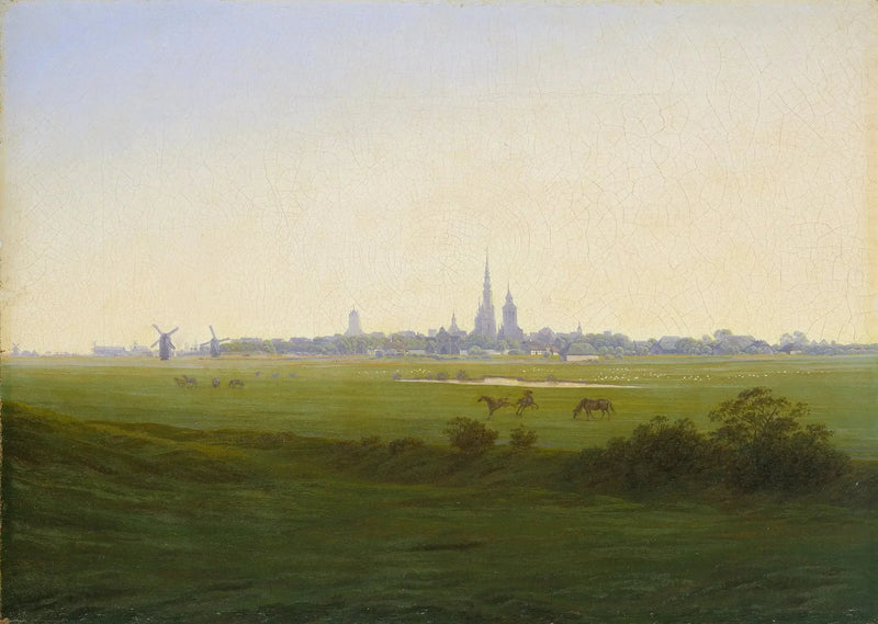 Cerca de Greifswald - Caspar David Friedrich