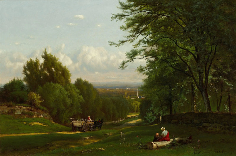 Cerca de Leeds, Nueva York - George Inness