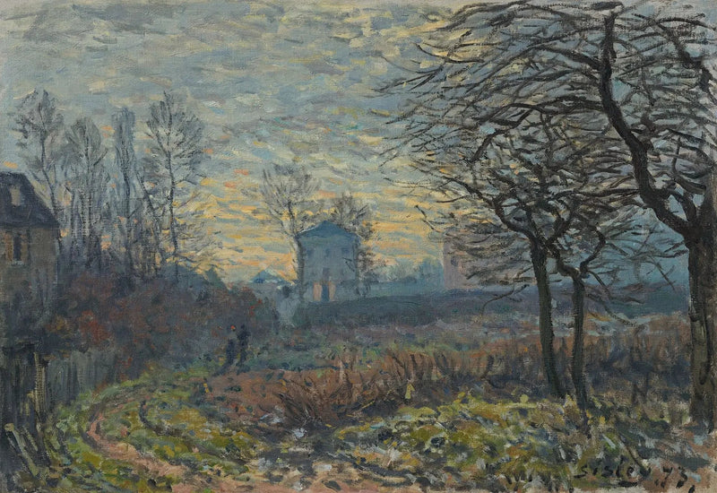 Cerca de Louveciennes - Alfred Sisley