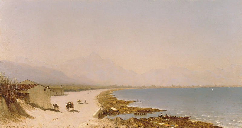 Cerca de Palermo - Sanford Robinson Gifford