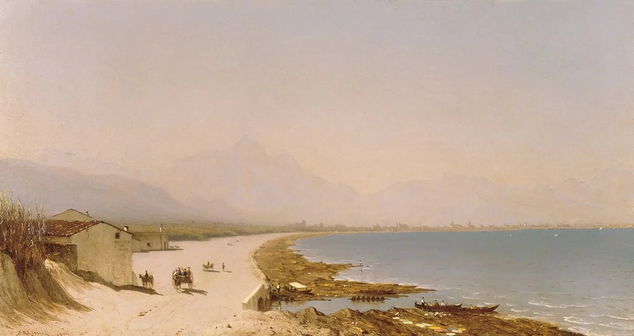 Cerca de Palermo - Sanford Robinson Gifford
