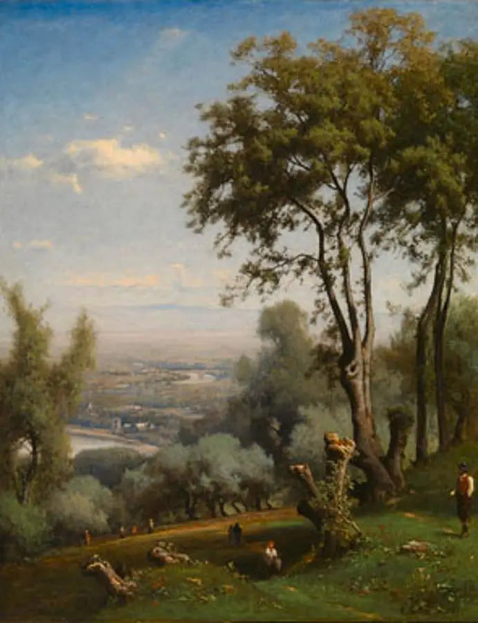 Cerca de Perugia, Italia - George Inness