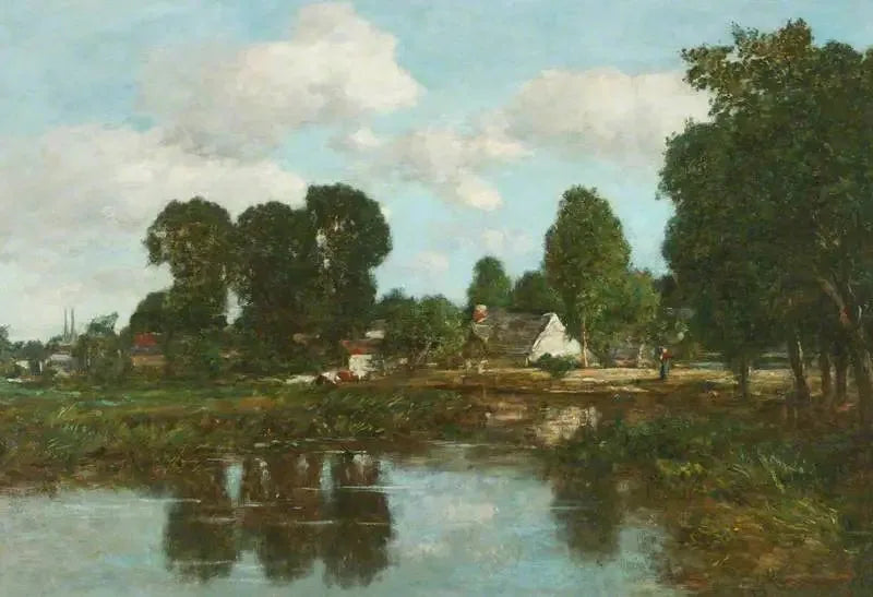 Cerca de Quimper - Eugène Boudin